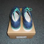 New Cole Haan Air Franklin WingTip Ocean Suede Size 12M