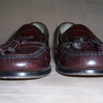 Men’s Cole Haan Brown Leather Sole Pinch Tassel Shoes Loafers Slip Ons size 10D