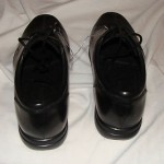 Cole Haan Nike Air Technology Men’s Black Leather Oxford Lace-Up Shoes SZ 8 Wide