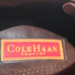 COLE HAAN COUNTRY Mens 11.5 D Brown Leather Split Toe Oxfords Shoes ~Brazil