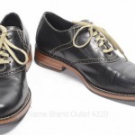 COLE HAAN 10 black leather CLASSIC plain toe lace perforated oxford shoe $250