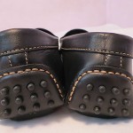 Cole Haan Black Leather Driving Moccasins Drivers Size 9 D