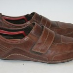 Cole Haan Series G Brown Leather Casual Athletic Shoe Velcro Strap Size 11M