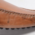 COLE HAAN 9 brown leather AIR BRYCE DRIVER VENETIAN slip on loafer shoe $168