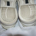 COLE HAAN Mens Off White Boat Deck Shoes Pebbled Buckskin Leather Sz 12 M EPOC