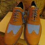 Cole Haan Men’s Air Colton Casual Wing Tip Oxford Charro/Topz NEW