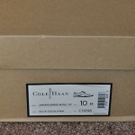 NEW Men’s Cole Haan LUNARGRAND Wingtip Oxford Shoes Black Suede/Pink Size 10 M