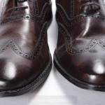 COLE HAAN 10.5 brown leather NIKE AIR COLTON wingtip brogue oxford shoe C08893