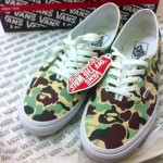 BAPE(Bathing Ape) Themed CUSTOM VANS. Mens 9.5/Womens 11