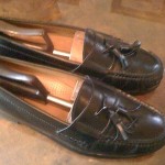 “VINTAGE” VERY NICE & CLEAN “BLACK COLE HAAN “PINCH TASSEL” LOAFERS SZ10(D)SHARP
