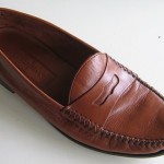 Mens COLE HAAN Resort Brown Leather Loafer Casual Shoe 8D NICE!