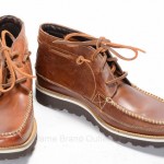 COLE HAAN 8.5 M brown leather C10094 APRON TOE CHUKKA BOOT casual shoe $198 NEW