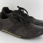 DIESEL Loop Brown/Black Sneakers Mens size 12 M Used $95