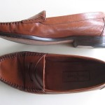 Mens COLE HAAN Resort Brown Leather Loafer Casual Shoe 8D NICE!