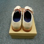 New Cole Haan Great Jones WingTip Ivory/Brick Size 12M
