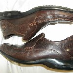 Men’s Cole Haan Brown Leather Grain Casual Loafer C04907 Size 8M