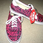 VANS SKATEBOARDING MENS ERA VAN DOREN PINK TRIBAL SHOES SIZE 13 NWT SHIPS FREE