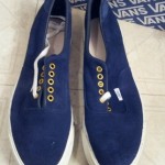 NOS Blue Vans dogtown era Rare blue bottom made in USA size 13