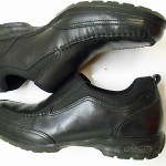 Cole Haan Black Leather Casual Loafers with Nike Air  C05733 Size 9 M