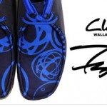 Futura x Clarks Wallabee Black Weave