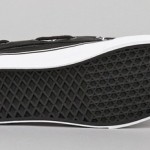 New! VANS ZAPATO DEL BARCO Mens Sz 9 LEATHER BLACK Classic Casual Deck Shoe