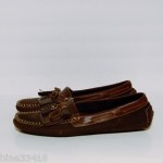 Men’s Cole Haan Brown Sued / Leather Driving mocs moccasins shoes 12 M