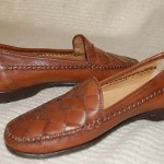 Men’s Cole Haan Collection Brown Leather Weaved Loafer 9 M