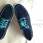 Cole Haan Men’s Bergen Moc Oxford Black Suede US Size 9
