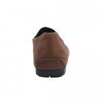 Hugo Boss Brown Leather Loafers Shoes US 12 EU 45