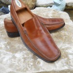 MEN’S COLE HAAN BROWN LEATHER LOAFERS SIZE 10.5 MEDIUM