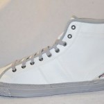 Diesel FANCY MID Mens CASUAL Tennis shoes Sneakers SIZE 12 NEW WHITE PALOMA GRAY