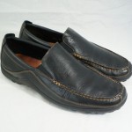 Cole Haan ~ Men’s TUCKER VENETIAN Black Leather Slip-On C03557 Shoes – Size 12M