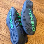 MEN’S USED DIESEL “ADRENALINE” FASHION SNEAKER TRAINER SHOES, SZ 11 (EU 44.5)