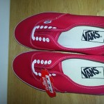 Vans Authentic Red Size Men’s US size 10.5