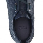$495 Hugo Boss Premium Leather Sneakers ‘Hermon’ Size 10 US (9 UK) in Dark Blue