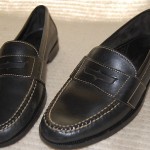 Men’s Cole Haan Country Black Leather Penny Loafers 9M