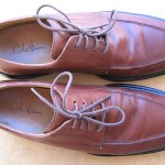 Men’s COLE HAAN NIKE AIR SZ 8 Brown Leather Lace Up OXFORDS Comfort Shoes