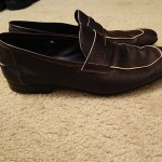 Beautiful Hugo Boss Brown Loafers for Men — size 8