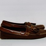 Men’s Cole Haan Brown Sued / Leather Driving mocs moccasins shoes 12 M