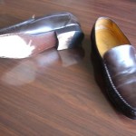 Cole Haan Men Brown Loafer Leather 11 M Great Preowned Condition