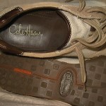 Cole Haan Nike Air Leather suede Canvas Lace up Shoes Mens 12 M