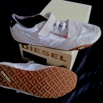 Diesel Mens Briskly White blue Night Fashion Sneakers US 11 , limited uk, 189.00