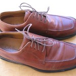 Men’s COLE HAAN NIKE AIR SZ 8 Brown Leather Lace Up OXFORDS Comfort Shoes