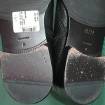 Hugo Boss Men’s Dress Boots Italy Black Leather 9 may fit US 10 – 11 – Very Nice