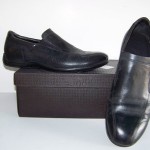 Men’s Cole Haan Air Jameson Slip On Black Leather – Size 10