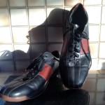 MENS COLE HAAN NIKE AIR Two Tone BLACK BROWN LEATHER CASUAL OXFORDS SHOES Sz 13M