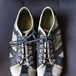RARE DIESEL “IVALO” GREY GENUINE LEATHER CASUAL FASHION SHOES SZ 11 – EUC
