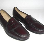 Cole Haan Men’s Size 14 B Burgundy Leather Pinch Penny Slip On Loafers Shoes