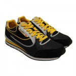 Diesel Mens Aramis Y00327 PS635 H4403 Black Paloma Golden Fashion Sneakers Shoes