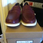 COLE HAAN LUNARGRAND FRAGMENT PENNY LOAFERS OXBLOOD/WHT SZ 10.5 NIKE  LUNARLON